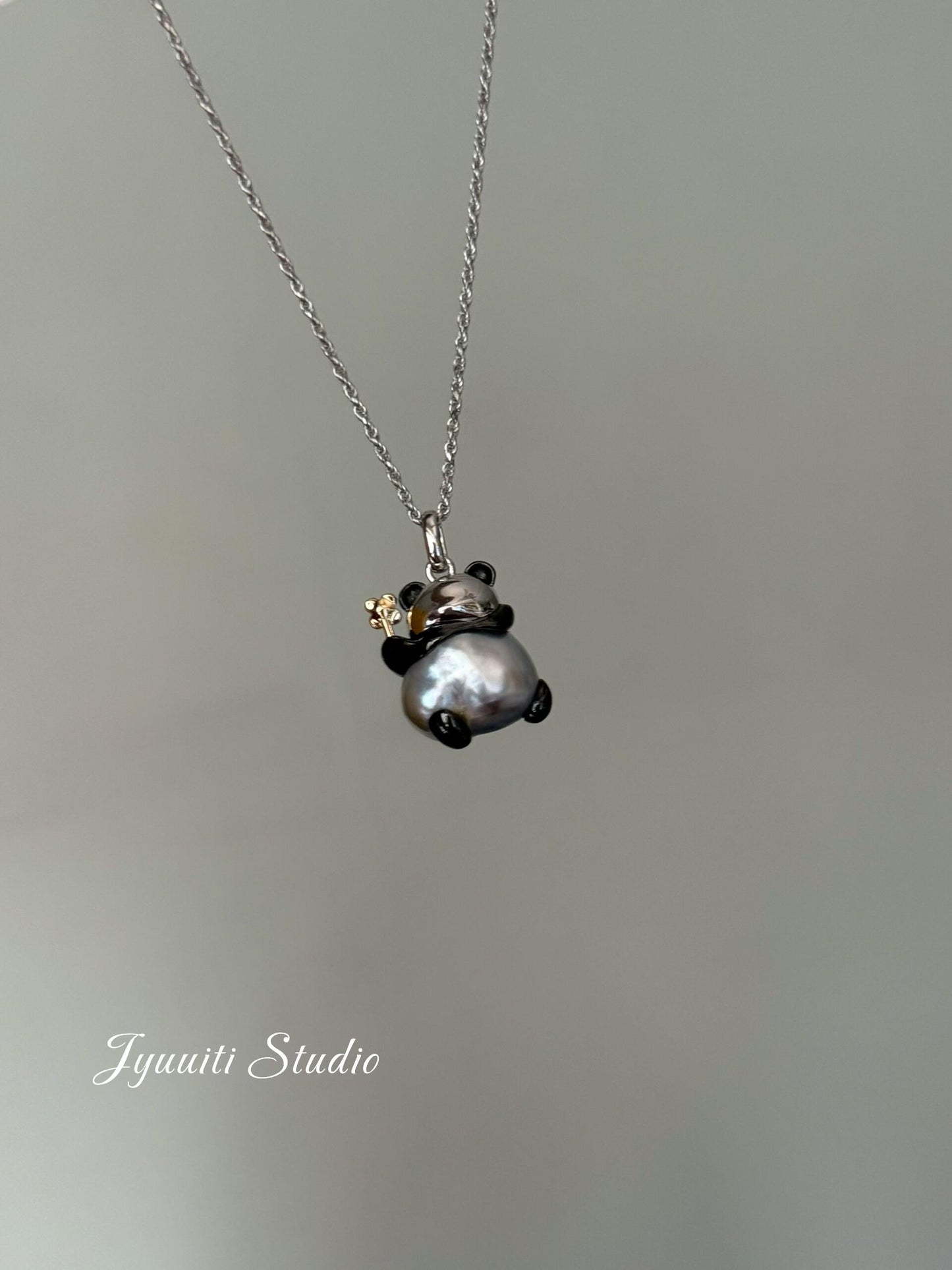 The Zen Panda: Baroque Pearl Necklace