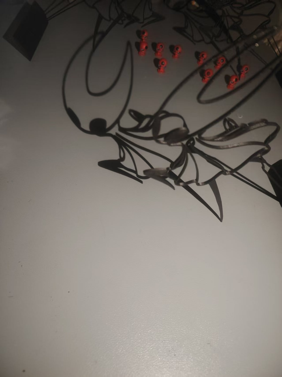 The Magic of Hallownest: Hornet Shadow Silhouette Art Figure