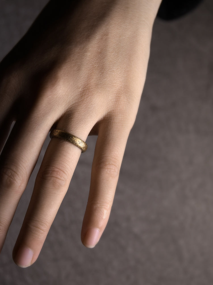 Original Design Open Ring for Women & Men – Vintage and Simple Couple’s Minimalist Copper Ring, Unisex Adjustable