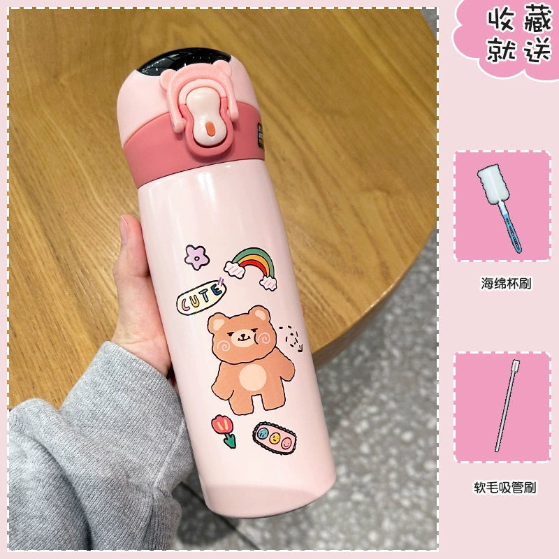 New 2024 Children's Insulated Cup with Smart Temperature Display and 316 Stainless Steel Interior