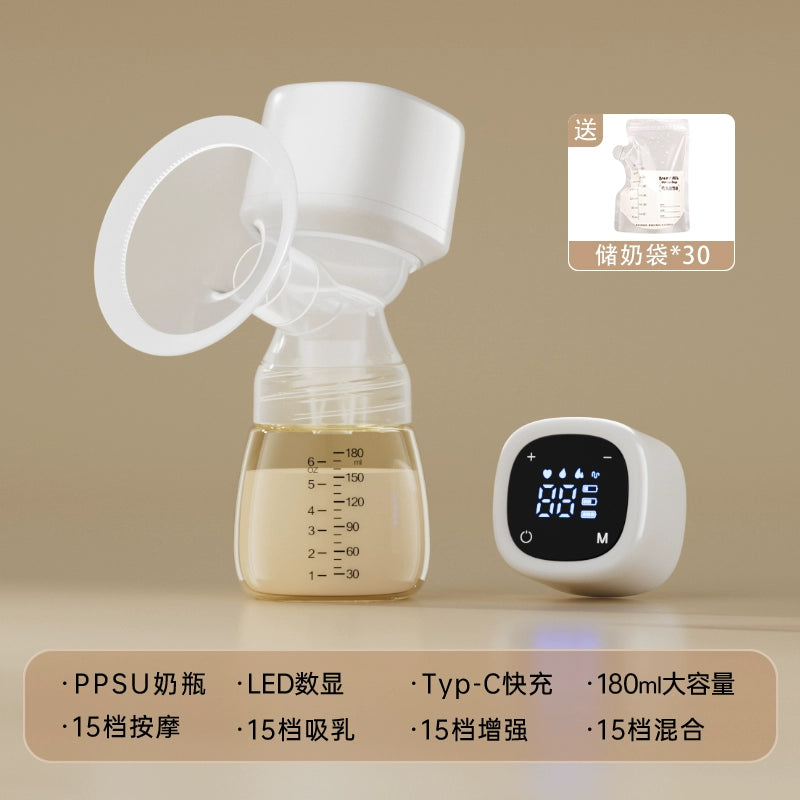 Electric Breast Pump Double as Breast Enhancer for Moms - Powerful Suction and Efficient Expression of Milk