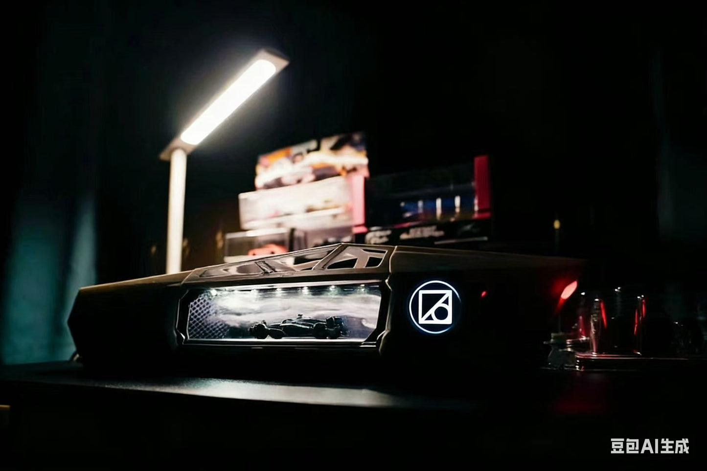 RindWind T1 Smart Wind Tunnel: App-Controlled Fog Display with Speedometer & Sound Effect