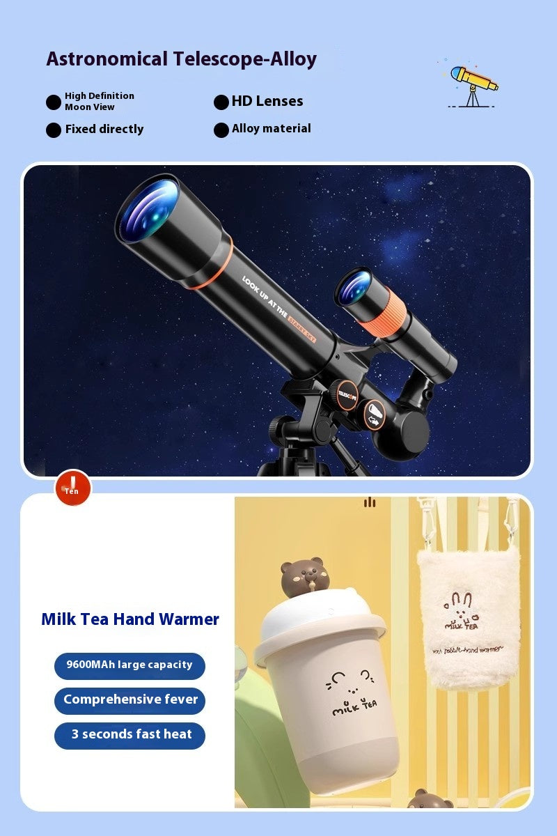 Explore the Universe: Telescope for Astronomy Enthusiasts and Kids