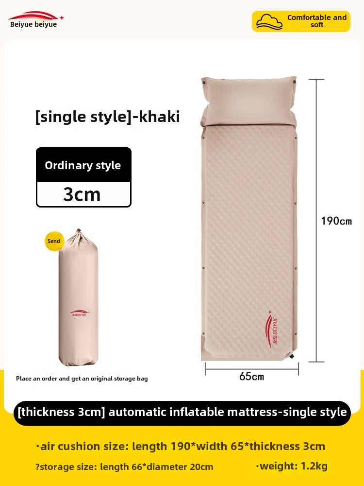 Automatic Inflatable Mattress Outdoor Tent Camping Equipment Supplies Camping Portable Home Lunch Break Sleeping Mat