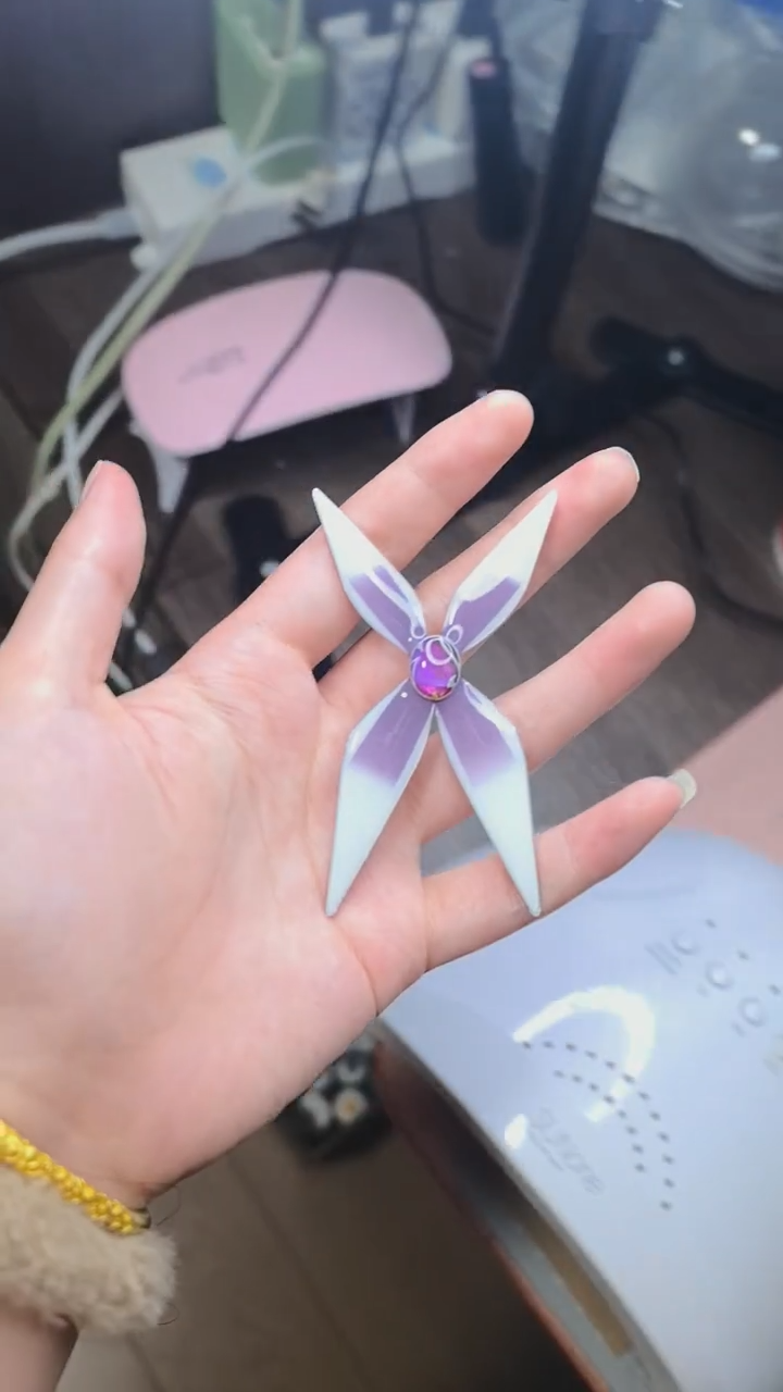 Handmade Butterfly Miraculous Brooch - Hawk Moth / Gabriel Agreste Cosplay Prop Replica