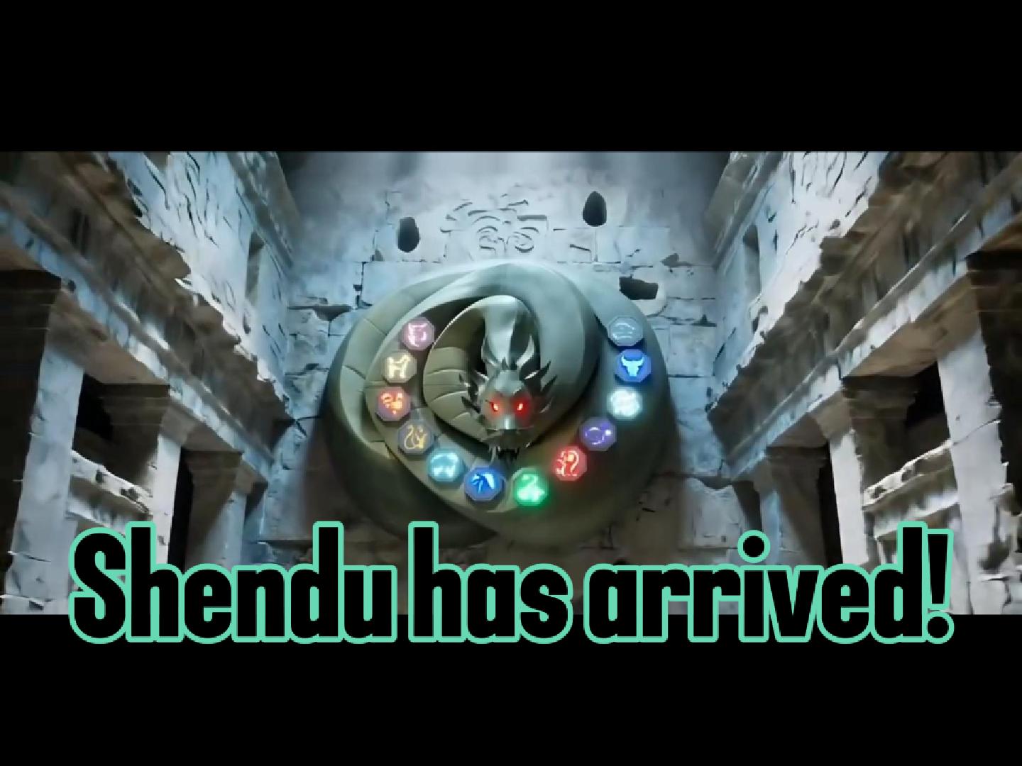 The Shendu Statue & 12 Talismans Complete Set