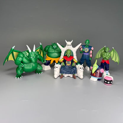 7-Piece Demon King Piccolo Clan Figure Set | Complete Family Collectible Bundle