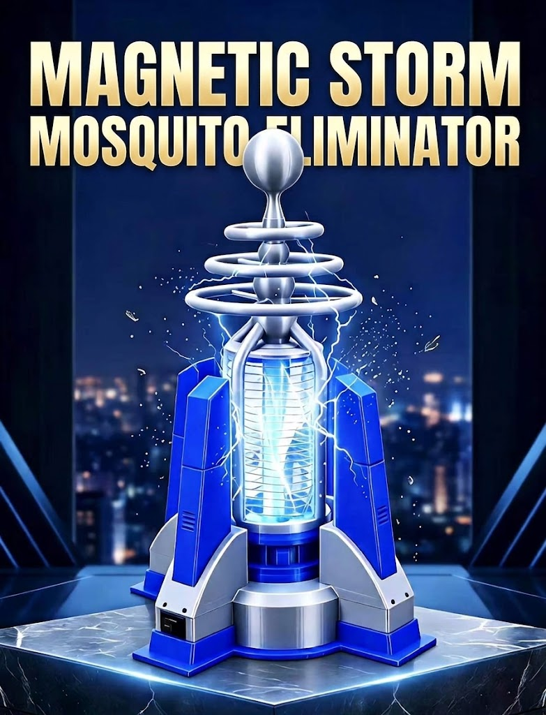 3D Printed Red Alert Tesla Coil Bug Zapper - Mosquito Killer & Gaming Desk Lamp