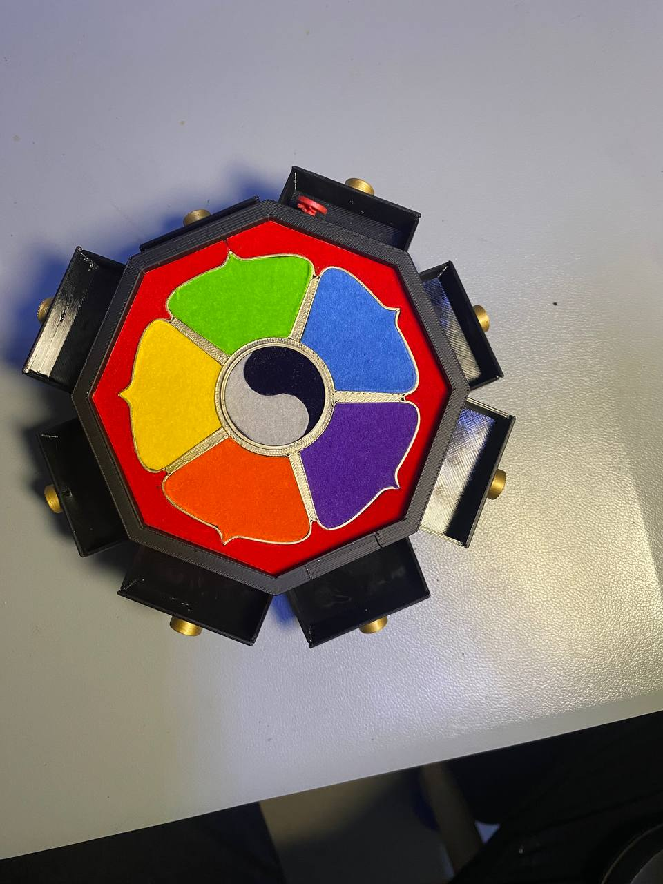 Handcrafted Mini Miracle Box | Functional Secret Jewelry Box with Drawers | 3D Printed Collectible
