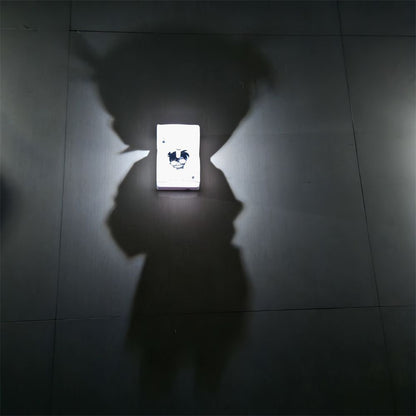 Mystery Detective Trio 3D Shadow Box | Anime Inspired Papercut Lightbox Night Lamp