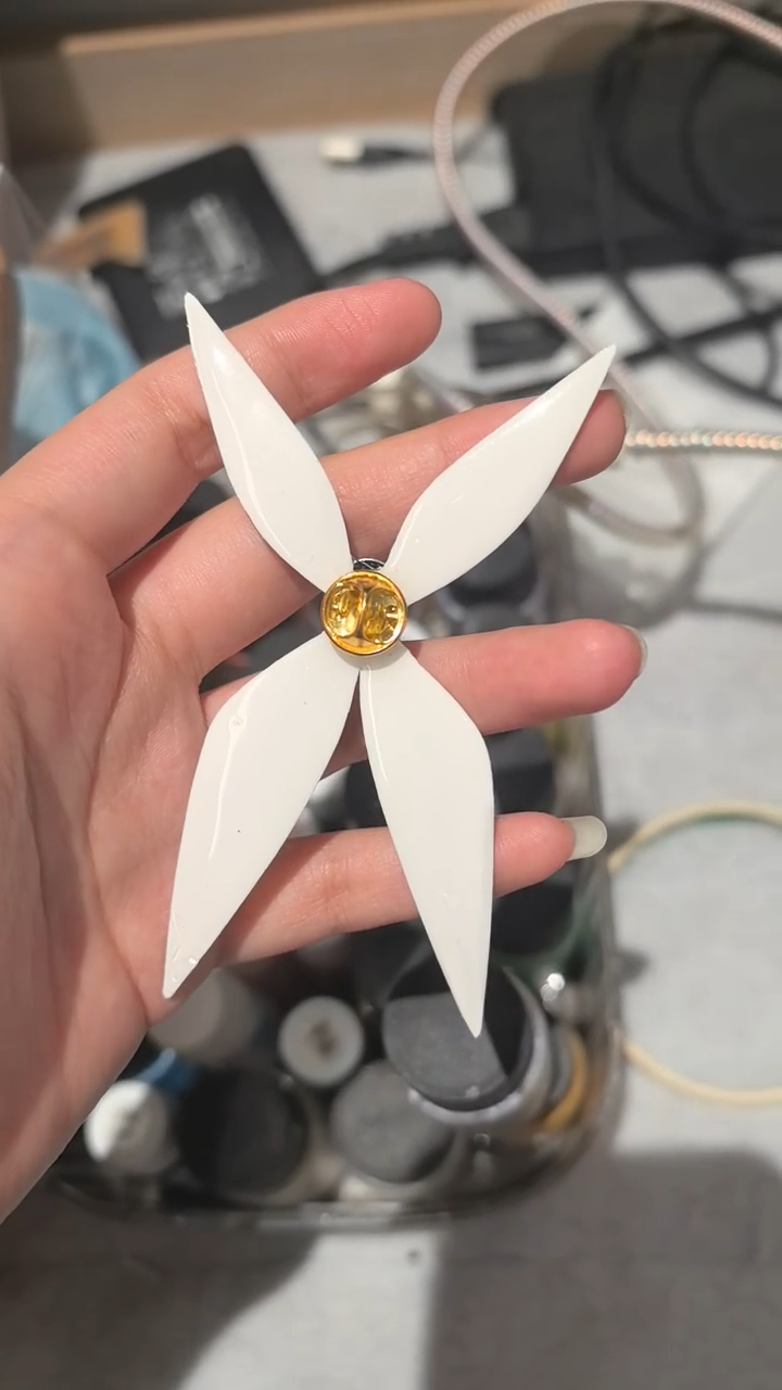 Handmade Butterfly Miraculous Brooch - Hawk Moth / Gabriel Agreste Cosplay Prop Replica
