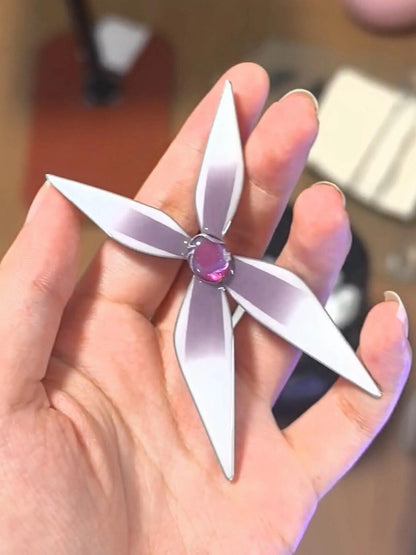 Handmade Butterfly Miraculous Brooch - Hawk Moth / Gabriel Agreste Cosplay Prop Replica