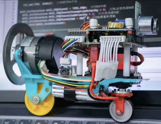 DIY Mini Self-Balancing Bicycle Project: STM32 Code, PCB, STL & App