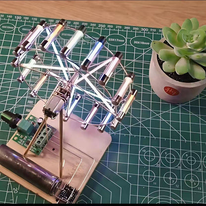 DIY Ferris Wheel Night Light Kit - All-in-One Engineering Project (Full Parts Included)