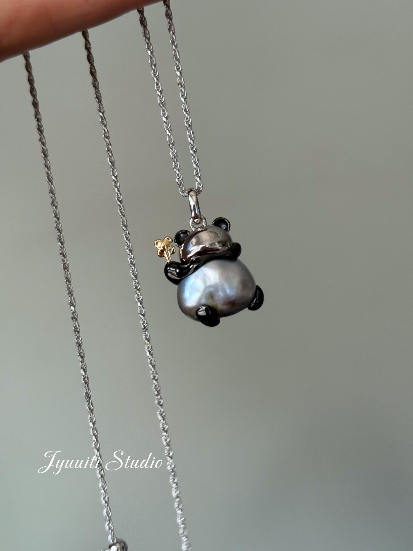 The Zen Panda: Baroque Pearl Necklace