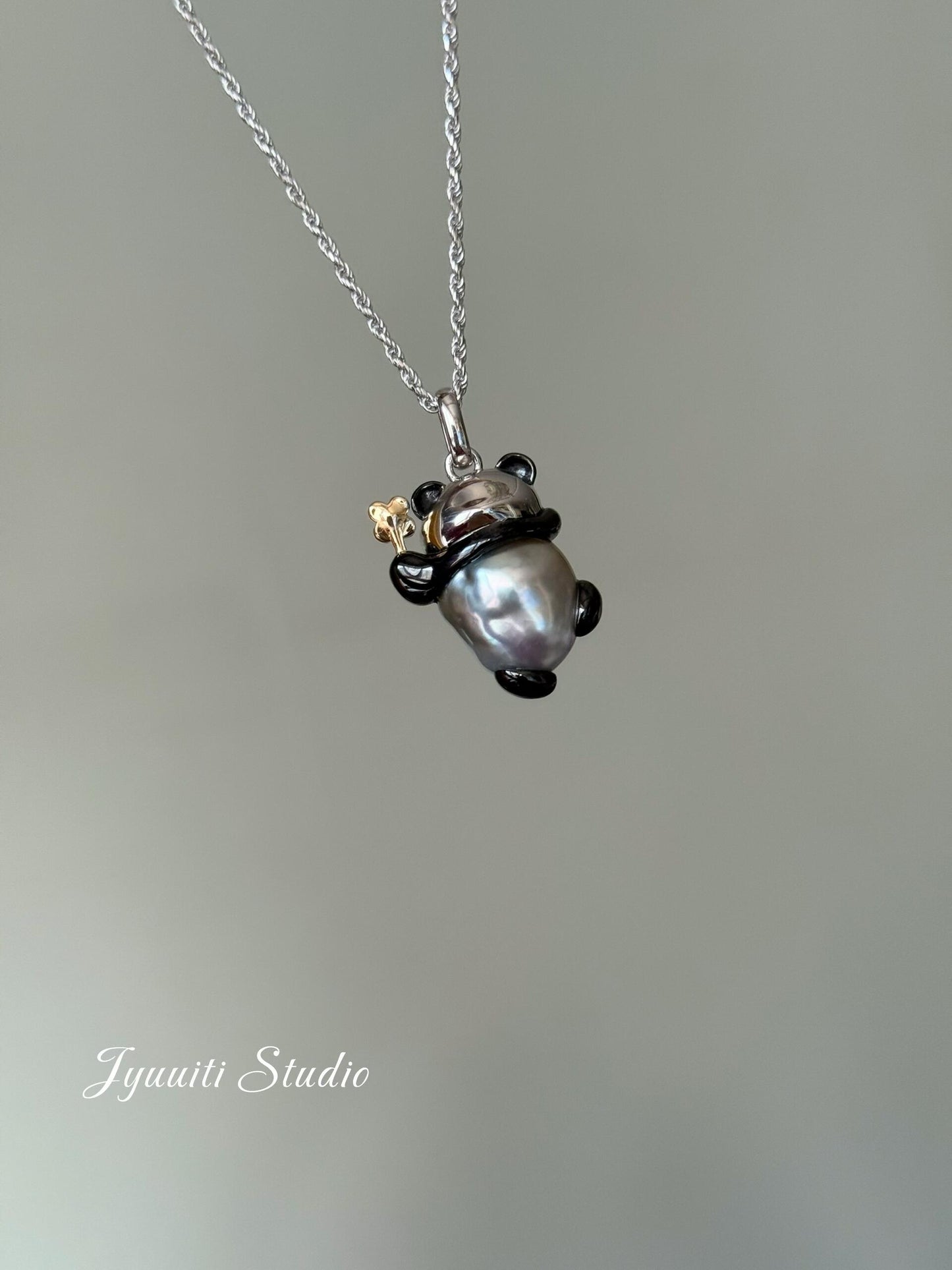 The Zen Panda: Baroque Pearl Necklace