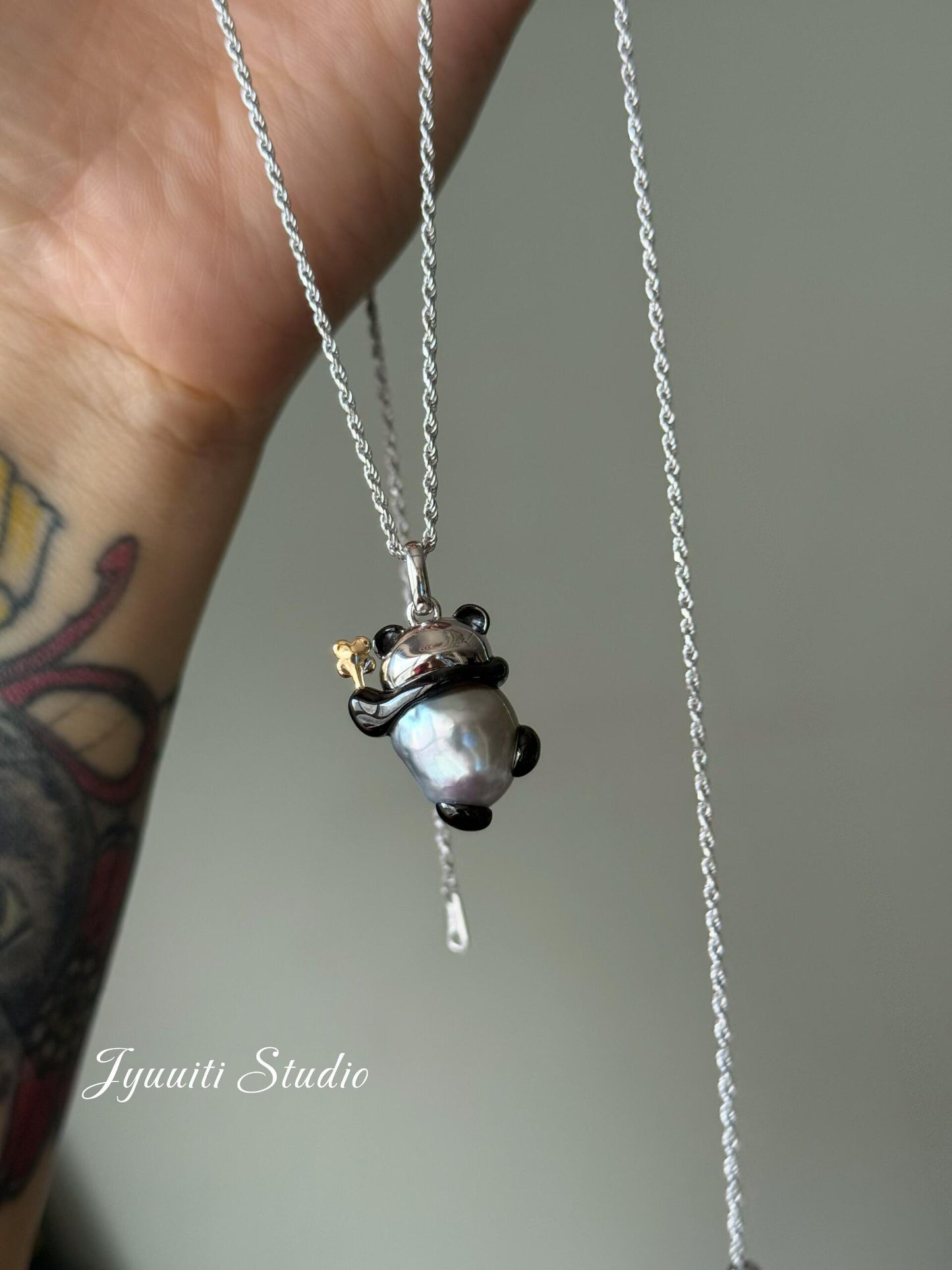 The Zen Panda: Baroque Pearl Necklace