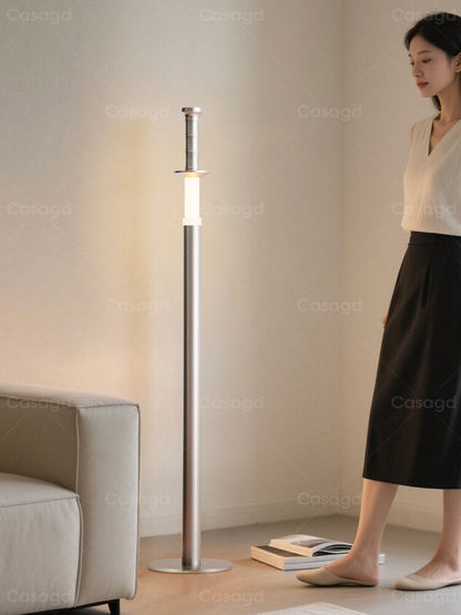 Minimalist Sword Floor Lamp - Interactive Adjustable Ambient Lighting