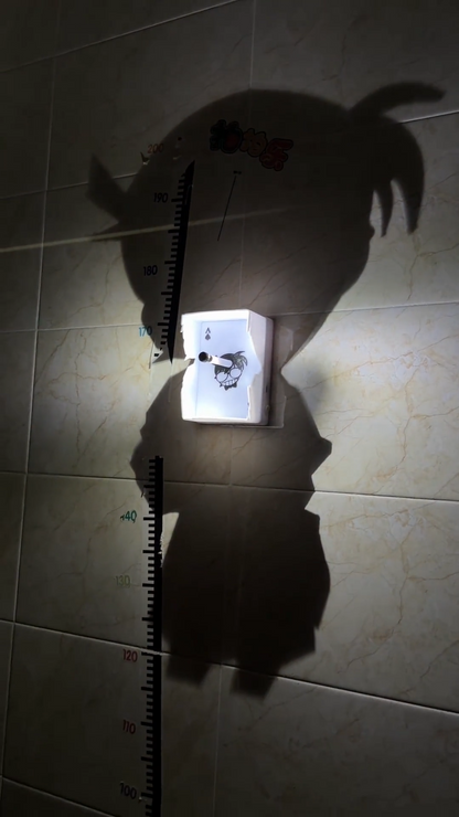 Mystery Detective Trio 3D Shadow Box | Anime Inspired Papercut Lightbox Night Lamp