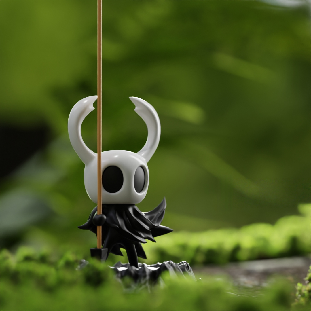 Custom Hollow Knight Incense Holder - Zen Gamer Desk Decor & Aromatherapy Stand