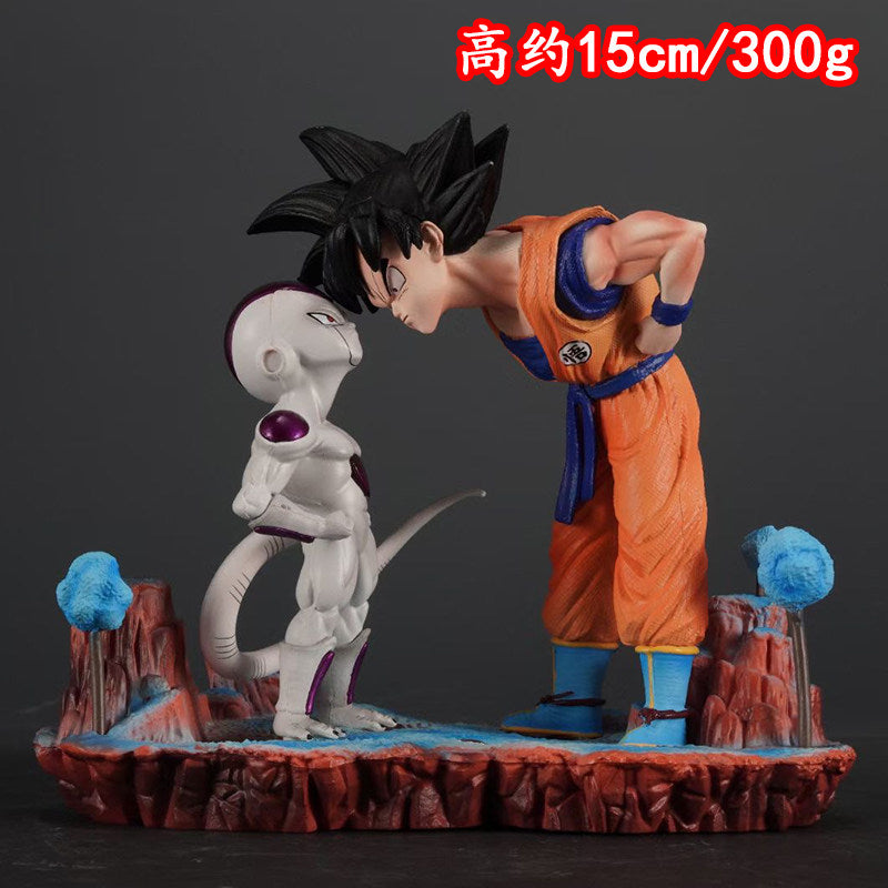 Epic Anime Staredown Diorama - Goku vs Frieza Classic Face-Off PVC Figure (15cm)