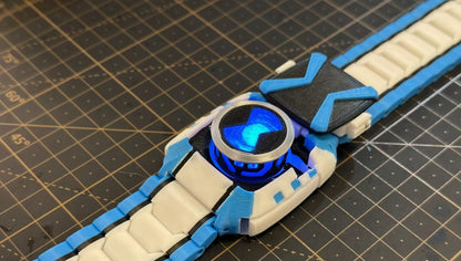 Alien Hero Transformation Device - Custom 3D Printed LED Wearable Prop