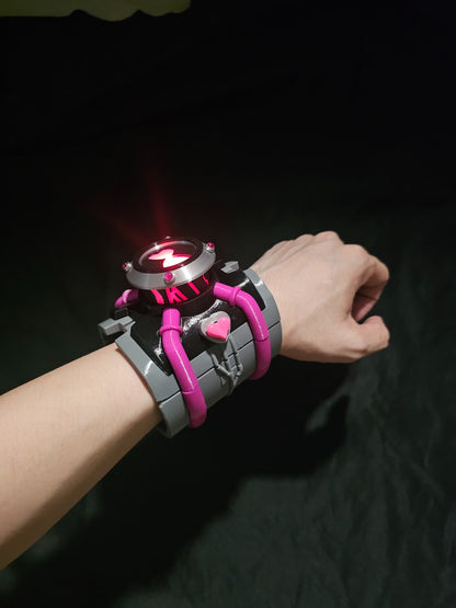 Sci-Fi Alien Hero Watch Prop Shell | 3D Printed Cosplay Accessory for 42mm Smartwatch