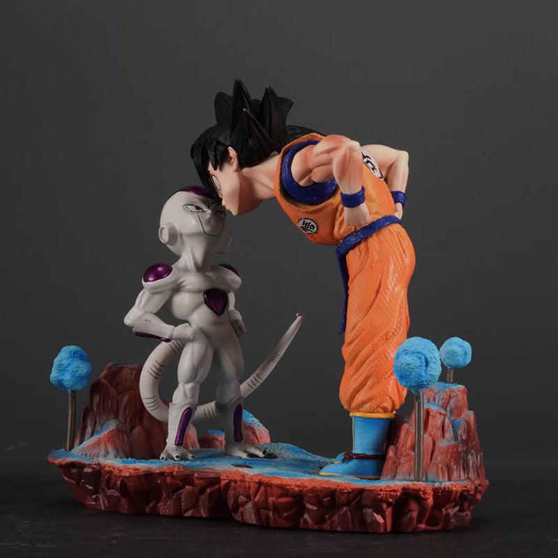Epic Anime Staredown Diorama - Goku vs Frieza Classic Face-Off PVC Figure (15cm)