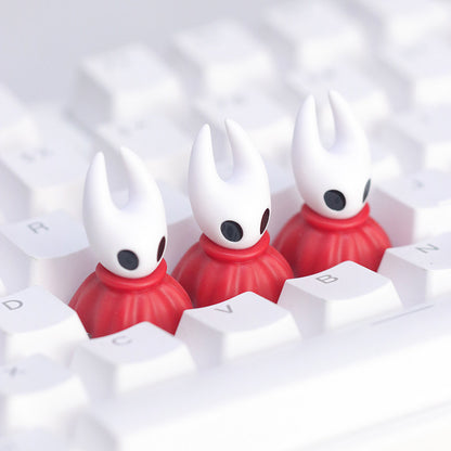 Custom Hollow Knight & Hornet Artisan Keycaps for Mechanical Keyboard