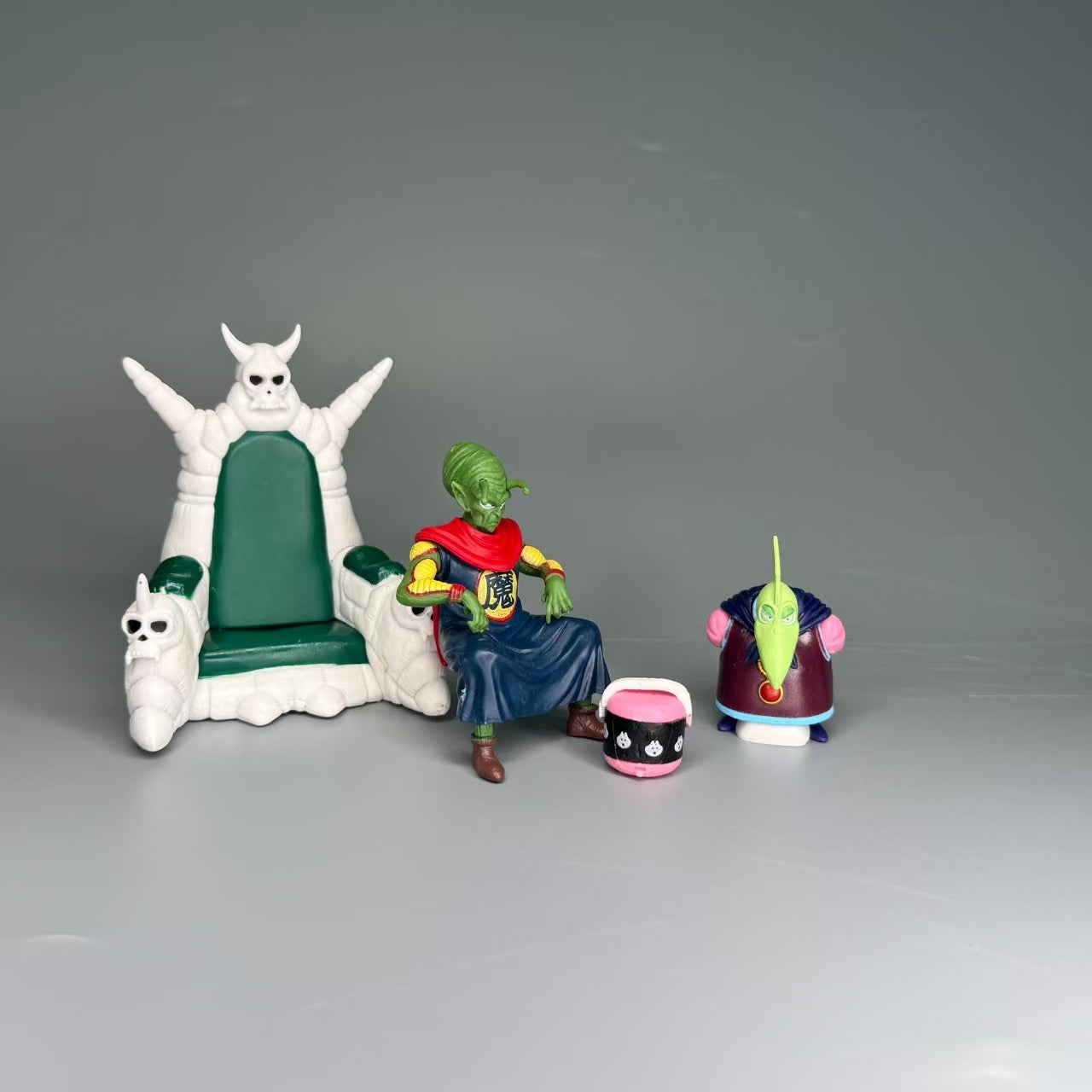 7-Piece Demon King Piccolo Clan Figure Set | Complete Family Collectible Bundle