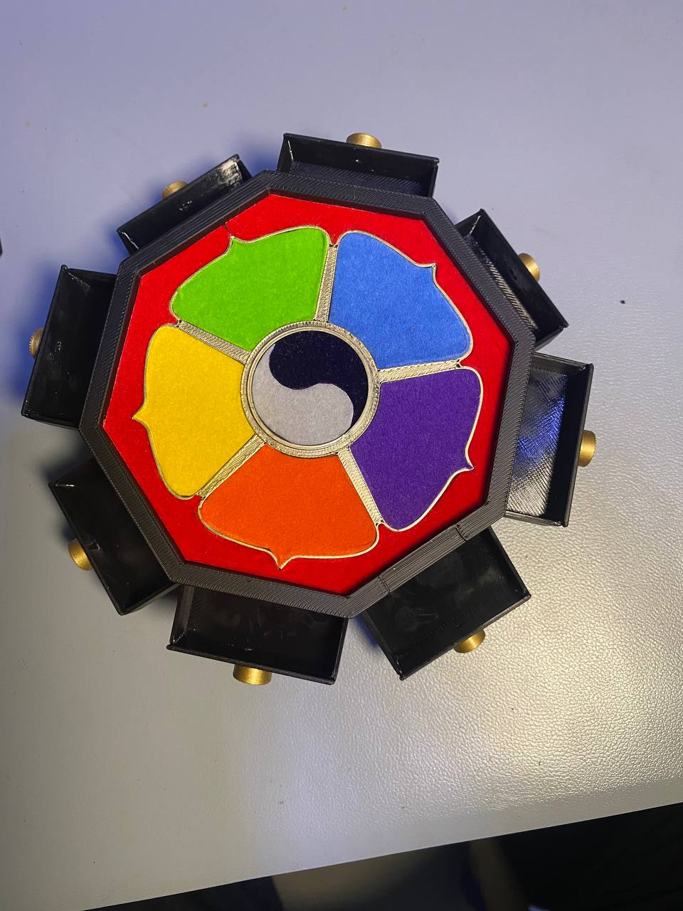 Handcrafted Mini Miracle Box | Functional Secret Jewelry Box with Drawers | 3D Printed Collectible