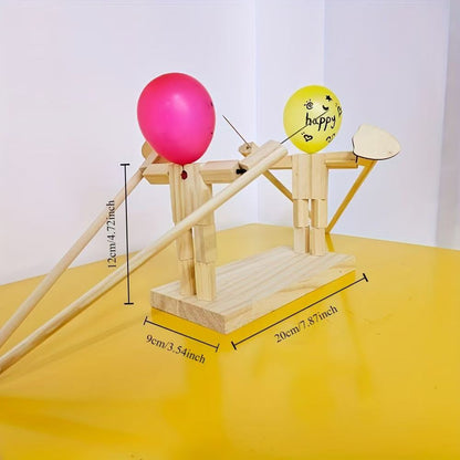 Viral Balloon Bamboo Man Battle - Ultimate 2-Player Party Game