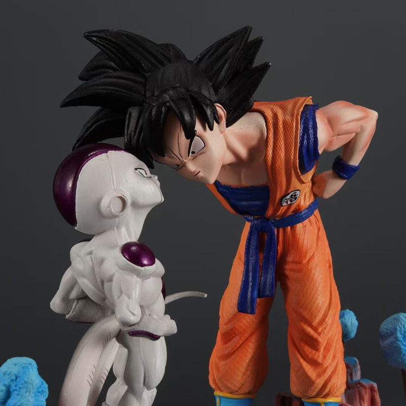 Epic Anime Staredown Diorama - Goku vs Frieza Classic Face-Off PVC Figure (15cm)