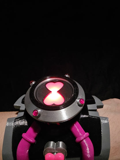 Sci-Fi Alien Hero Watch Prop Shell | 3D Printed Cosplay Accessory for 42mm Smartwatch
