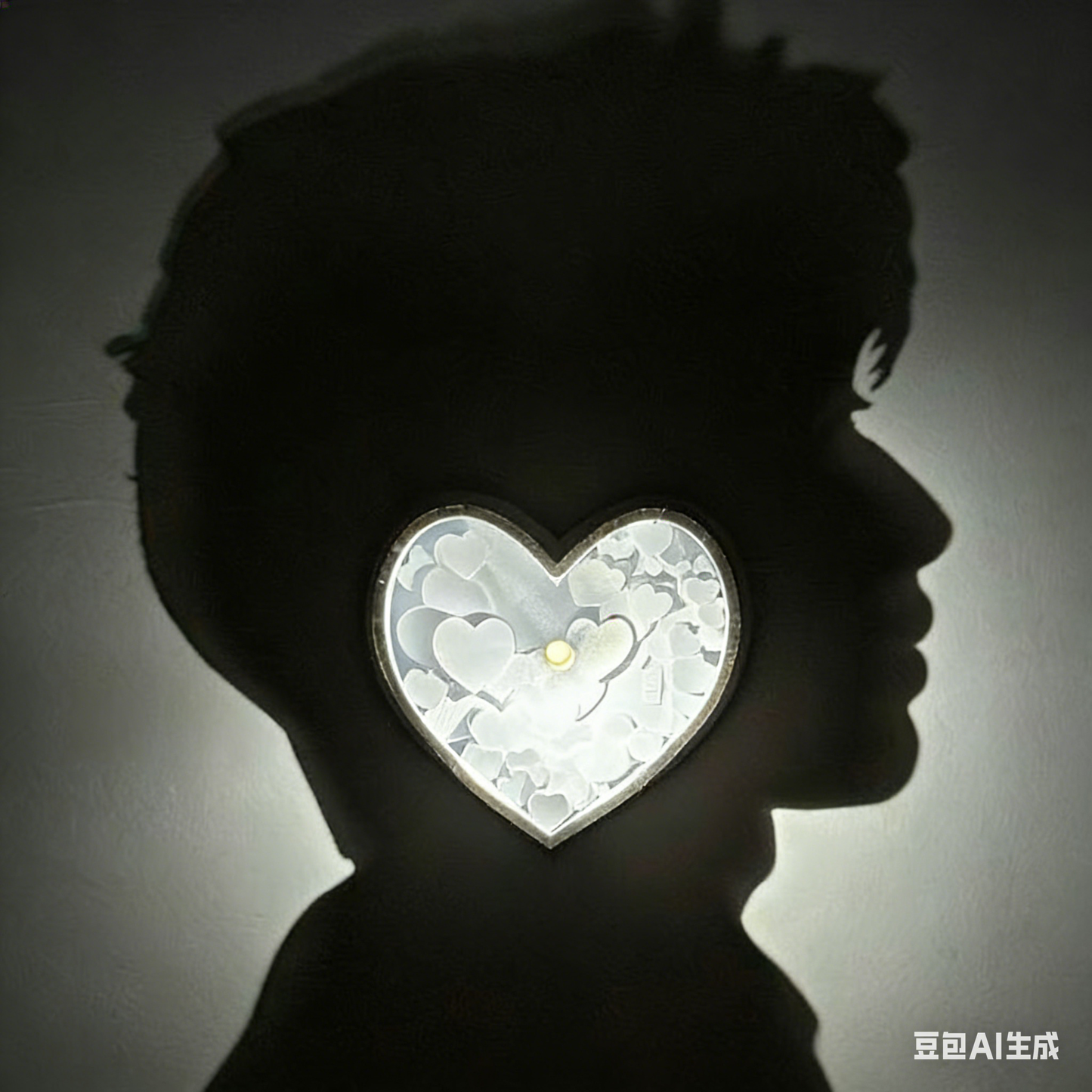 Custom Silhouette Shadow Night Light - Personalized Photo Projection Lamp