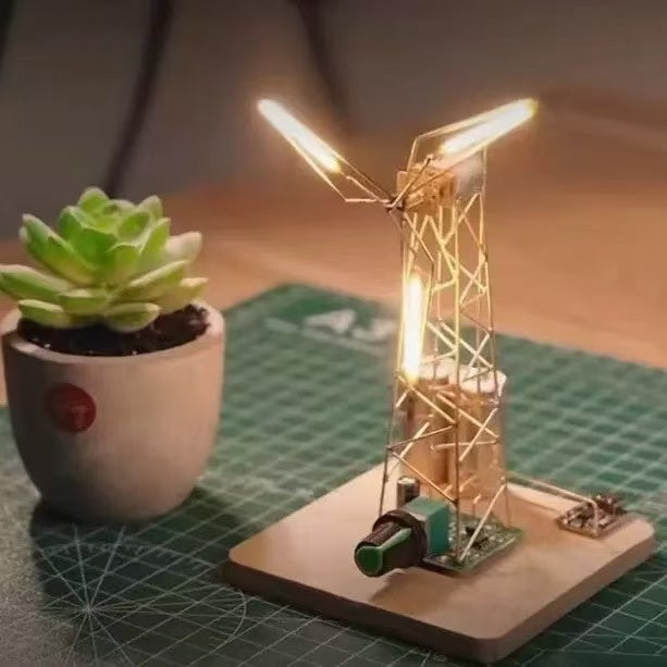 Kinetic Energy Pinwheel Lamp | DIY Mechanics Kit