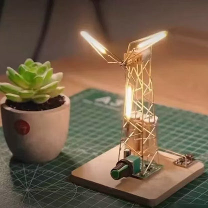 Kinetic Energy Pinwheel Lamp | DIY Mechanics Kit