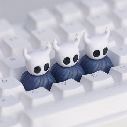 Custom Hollow Knight & Hornet Artisan Keycaps for Mechanical Keyboard