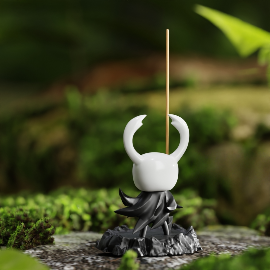 Custom Hollow Knight Incense Holder - Zen Gamer Desk Decor & Aromatherapy Stand