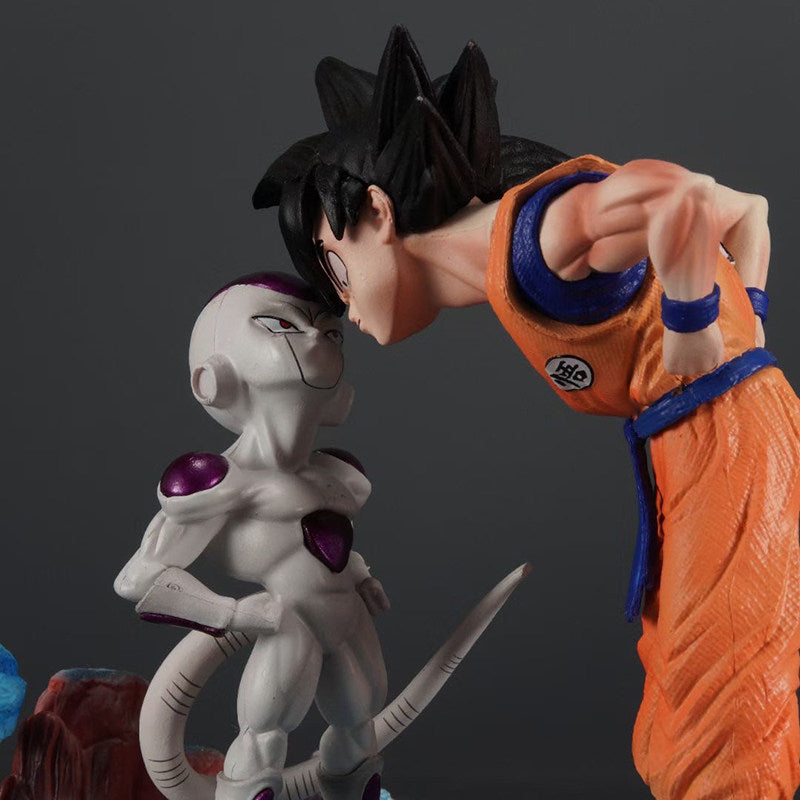 Epic Anime Staredown Diorama - Goku vs Frieza Classic Face-Off PVC Figure (15cm)
