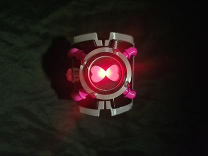 Sci-Fi Alien Hero Watch Prop Shell | 3D Printed Cosplay Accessory for 42mm Smartwatch