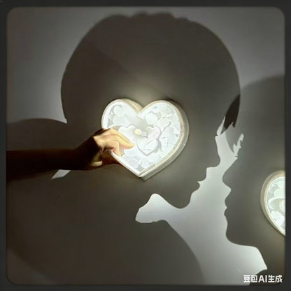 Custom Silhouette Shadow Night Light - Personalized Photo Projection Lamp
