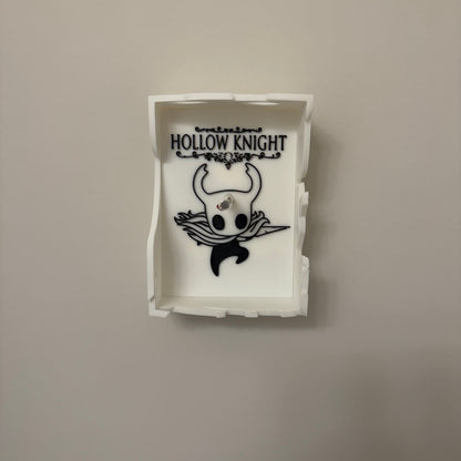 Hollow Knight Shadow Projection Night Light | 3D Printed Ambient Wall Lamp | Gamer Room Decor