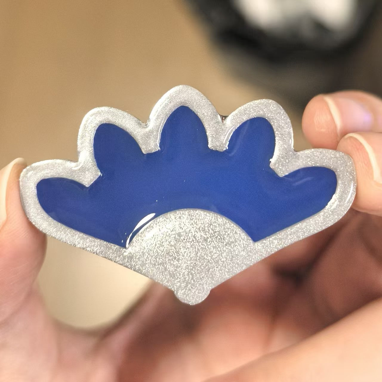 Peacock Miraculous Brooch Pin - Highly Detailed Transformed Mayura Cosplay Prop (Handmade Resin)