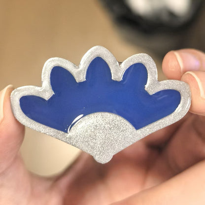 Peacock Miraculous Brooch Pin - Highly Detailed Transformed Mayura Cosplay Prop (Handmade Resin)