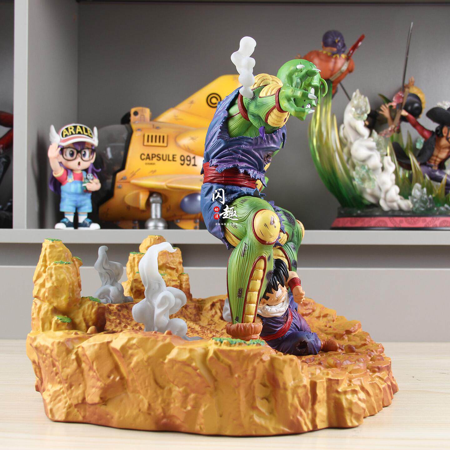 Dragon Ball Z Epic Moment: Piccolo Protecting Gohan GK Style Statue (28cm)