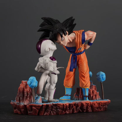 Epic Anime Staredown Diorama - Goku vs Frieza Classic Face-Off PVC Figure (15cm)