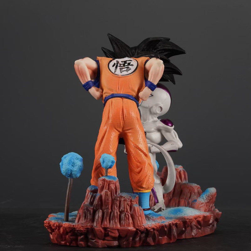 Epic Anime Staredown Diorama - Goku vs Frieza Classic Face-Off PVC Figure (15cm)