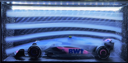 AeroStream Wind Tunnel: Dynamic Smoke Display Case for 1:43 & 1:64 Models (Handcrafted)