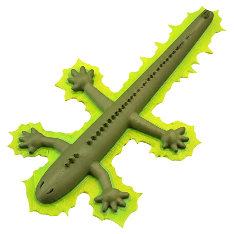 Nostalgic Magic Chi Lizard Prop | Glow-in-the-Dark Keychain & Bag Pendant